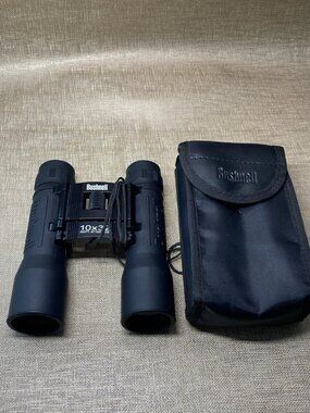 Bushnell 10x32 Compact Binoculars Folding Design w/ Case